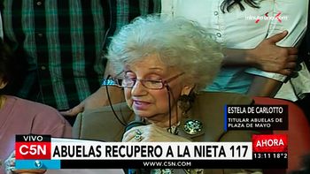 estela de carlotto: bienvenida nieta 117, y por muchos nietos mas estela de carlotto: bienvenida nieta 117, y por muchos nietos mas