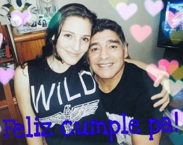 Por primera vez habló la otra hija de Diego Maradona: ¿qué dijo?