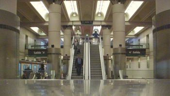El sistema de seguridad porteño le salvó la vida a una persona en el Subte
