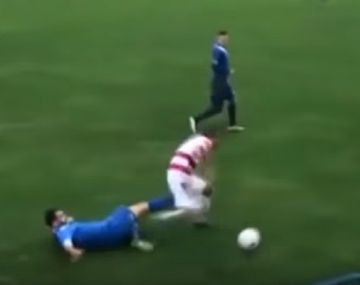 Impactante: por esta patada