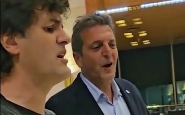 El video de Sergio Massa y Ciro Martínez que se hizo viral