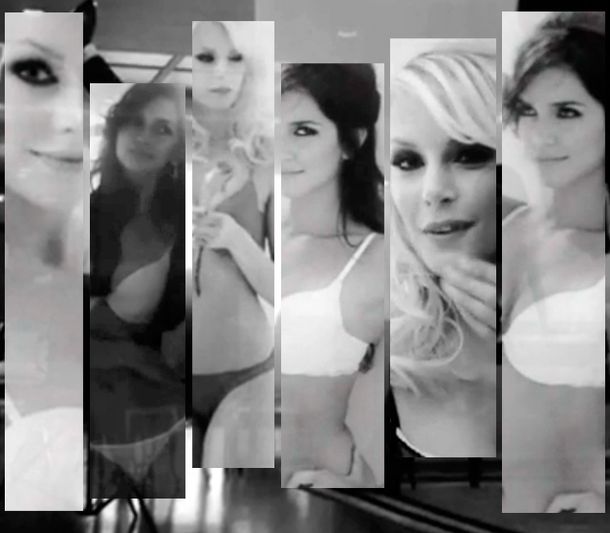 Zaira Nara y la Sueca Larsson protagonizaron una sexy campaña en ropa interior