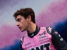 Franco Colapinto en Buenos Aires. Franco Colapinto en Buenos Aires.