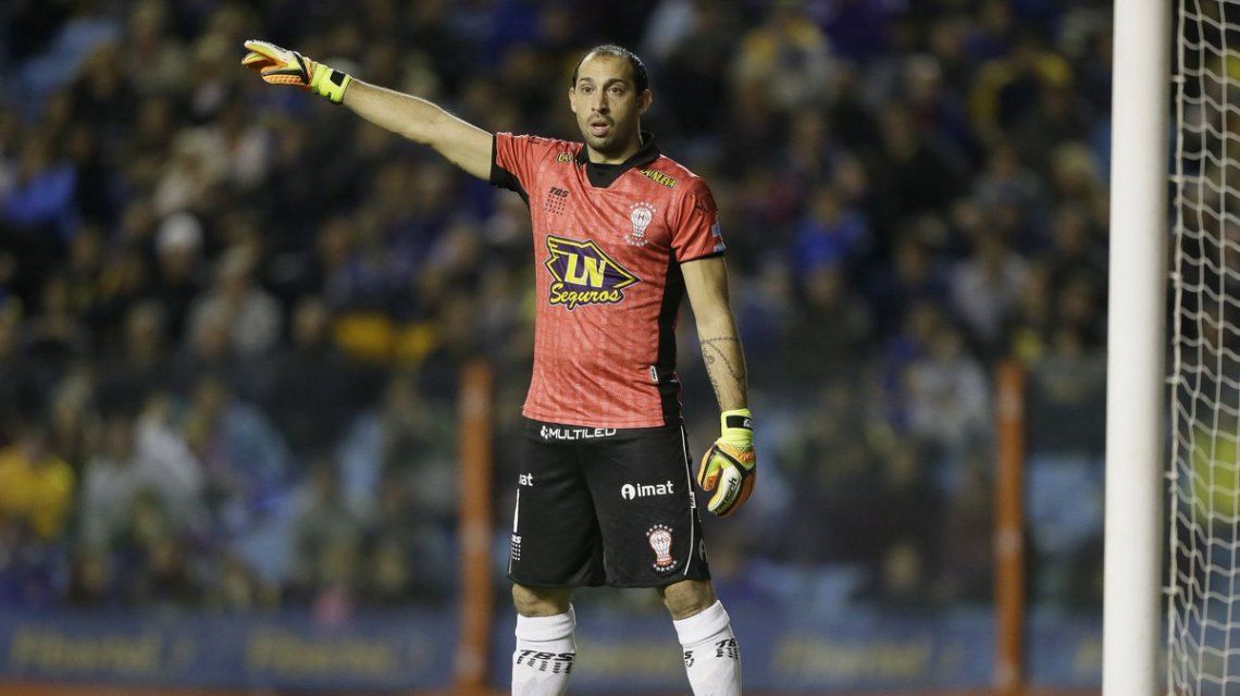 Marcos Díaz está a un paso de ser arquero de Boca