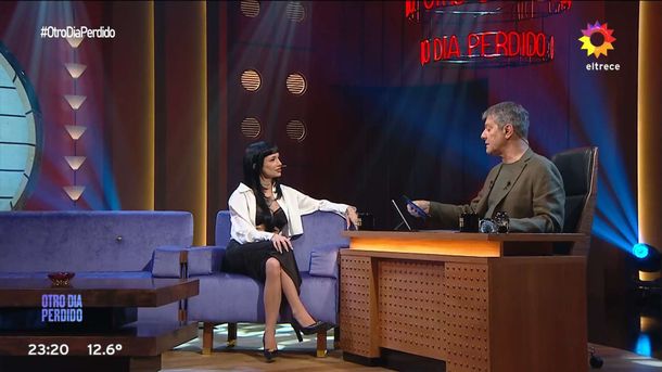 La Joaqui estuvo de invitada al programa de Mario Pergolini.&nbsp;