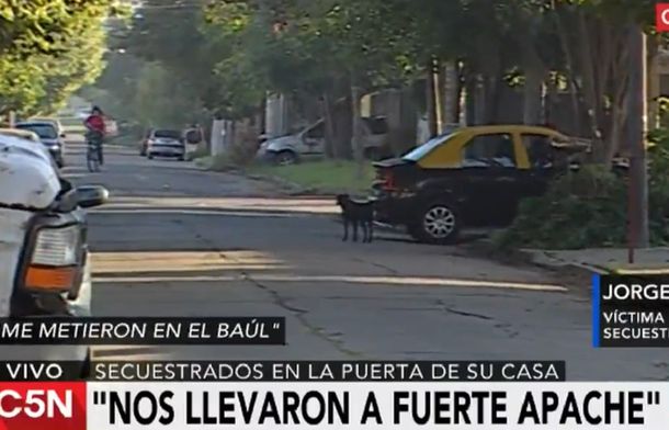 La pareja fue liberada tras un tiroteo