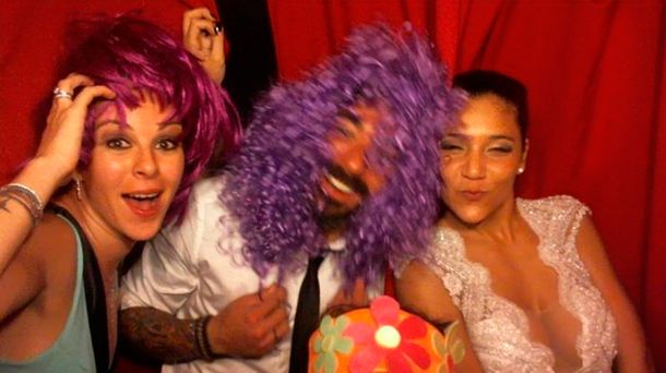 En medio de los rumores de separación, se difundieron fotos de Lavezzi y Screpante, juntos