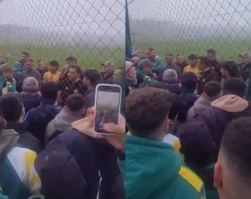 Tensión en Aldosivi: cruce entre hinchas