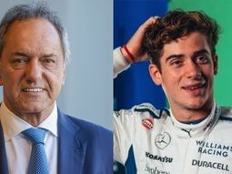 Daniel Sioli y Franco Colapinto.