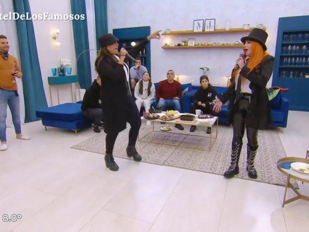 El momento en que Lourdes y Lissa cantaron los hits de Bandana.