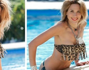 La producción sexy de la conductora Alina Moine