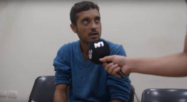 Estaba prófugo en Brasil y se entregó en un canal de televisión argentino