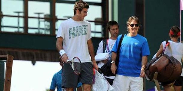 No va más: tras 7 años de relación, Del Potro dejó a su entrenador