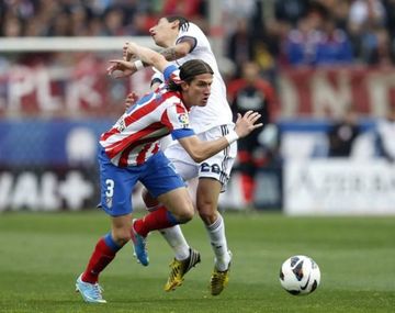 Filipe Luis confesó una maldad contra Di María