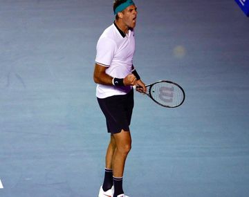 Juan Martín Del Potro celebró en Los Cabos