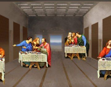 Cómo hubiera sido la última cena en medio de una pandemia: el viral del momento en WhatsApp