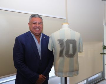 La camiseta de Maradona en la final de México 1986 volvió a Argentina