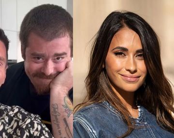 La reacción de Antonela al ver el beso de Migue Granados a Messi