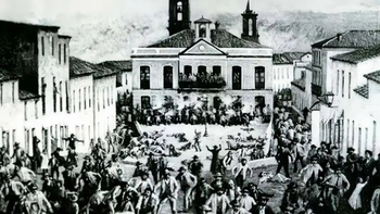 La huelga en la fábrica textil Río Blanco en 1907 deja entre 400 y 800 obreros asesinados y más de 200 personas encarceladas. La huelga en la fábrica textil Río Blanco en 1907 deja entre 400 y 800 obreros asesinados y más de 200 personas encarceladas.