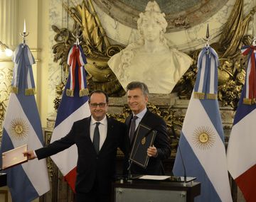 Macri celebró la relación política y comercial que se reabre con Francia