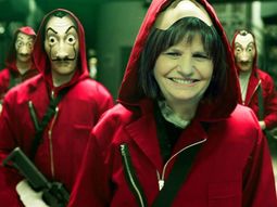¿No vio la serie? La banda que Patricia Bullrich comparó con La casa de papel