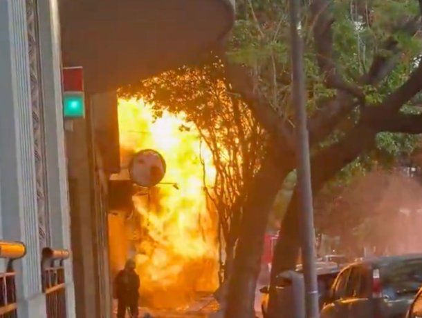 Explosión y derrumbe en Caballito: el comunicado de Metrogas