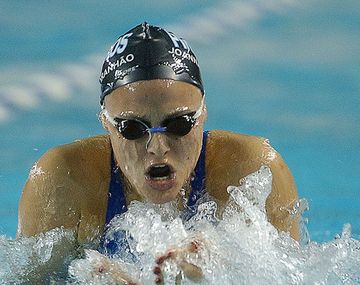 Georgina Bardach compite en Natación 400 metros libres
