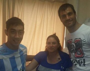 Puro corazón: Saja fue a visitar a los policías baleados por los Lanatta