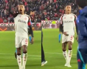 El gesto obsceno de la figura del Flamengo que lo podría dejar afuera de la semifinal