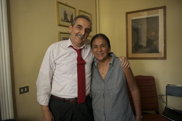 Milagro Sala se reunió con Guillermo Moreno en Italia