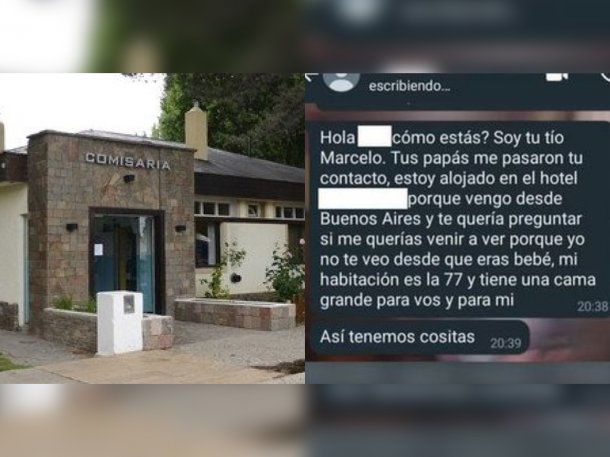 Se hizo pasar por su tío y citó a una nena de 12 años en un hotel: Mi  habitación es la 77″