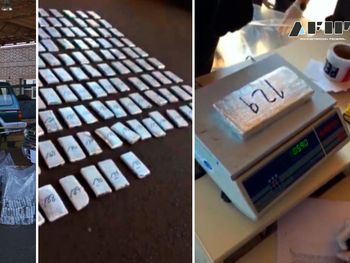 Llevaban 228kg de marihuana en dos camionetas