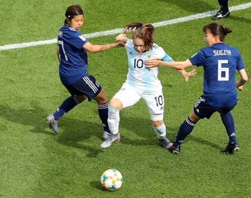 Banini fue elegida como la figura del partido (Foto: @Argentina)