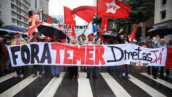 Marcha por la renuncia de Temer Marcha por la renuncia de Temer