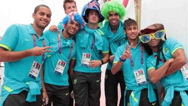 Neymar y compañía armaron una fiesta en la Villa Olímpica