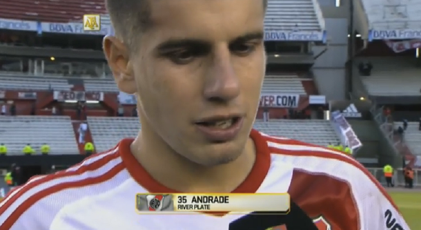 Conmovedor: un juvenil de River no pudo aguantar las lágrimas tras su debut