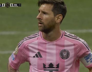 La reacción de Messi al 4-0 del PSG a Inter Miami: una imagen que lo dice todo
