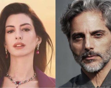 La foto de Anne Hathaway con Joaquín Furriel que se volvió viral en las redes sociales