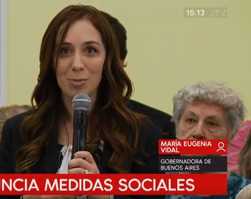 Vidal anunció el pago de un bono a jubilados provinciales que ganen menos de $10 mil