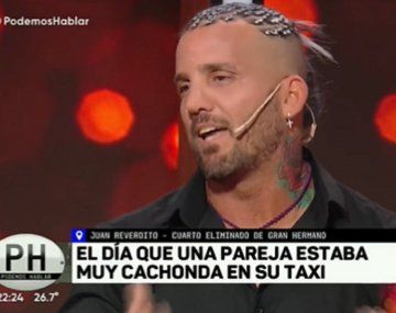 Juan de Gran Hermano contó cuando paró el taxi por una pareja que quería tener sexo