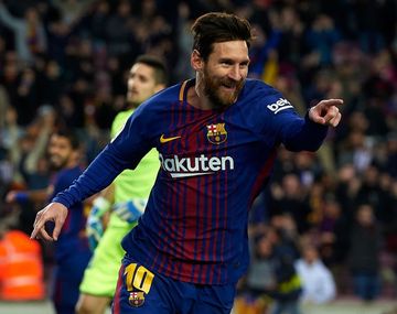 VIDEO: Messi tardó poco más de 10 minutos para hacer su primer gol del 2018
