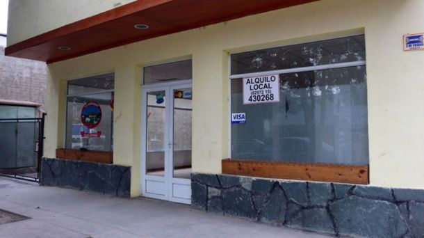 Un local en Junín que cerró recientemente y está en alquiler