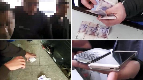 Así se realizó la entrega controlada del dinero para descubrir a los policías coimeros