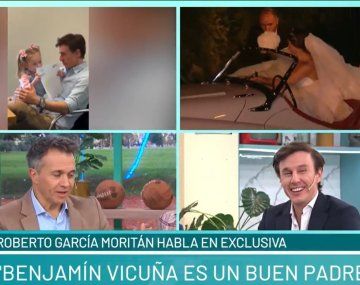 La reacción de Roberto García Moritán al enterarse en vivo que Pampita se separó