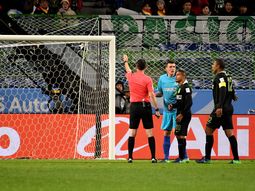 Los jugadores de Atlético Nacional, disconformes con el fallo Los jugadores de Atlético Nacional, disconformes con el fallo