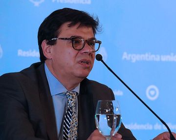 El ministro de Trabajo, Claudio Moroni.