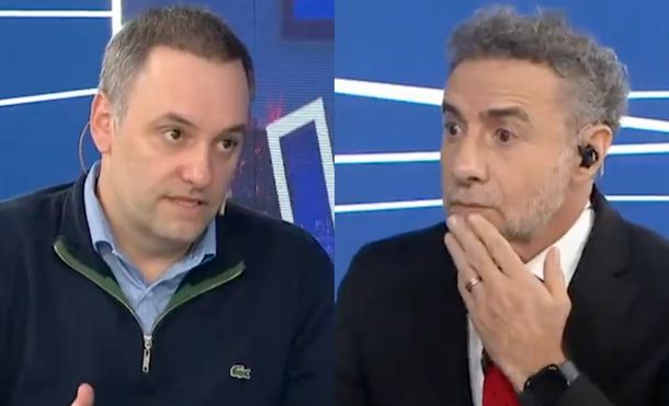 Tensión: Manuel Adorni desmintió y retó en vivo a Luis Majul por revelar que habían guardado a Javier Milei