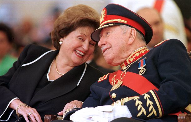 Chile: murió la viuda de Augusto Pinochet