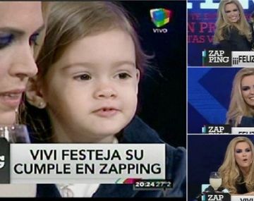 Viviana festejó su cumpleaños con su hija