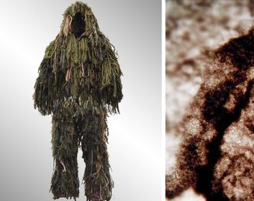 Camuflaje militar ghillie suit